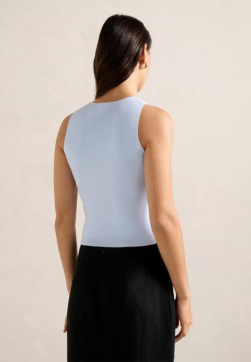 Forever New - Raya Ribbed Knitted Tank Top