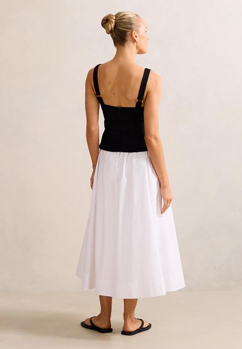 Forever New - Celina 2 In 1 Linen Cotton Midi Dress