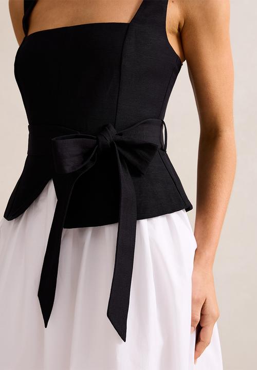 Forever New - Celina 2 In 1 Linen Cotton Midi Dress
