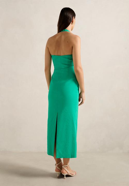 Forever New - Esmee U-Neck Stretch Linen Midi Dress