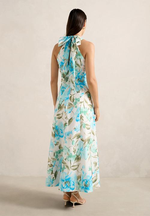 Forever New - Sallie Halter Bow Midi Dress