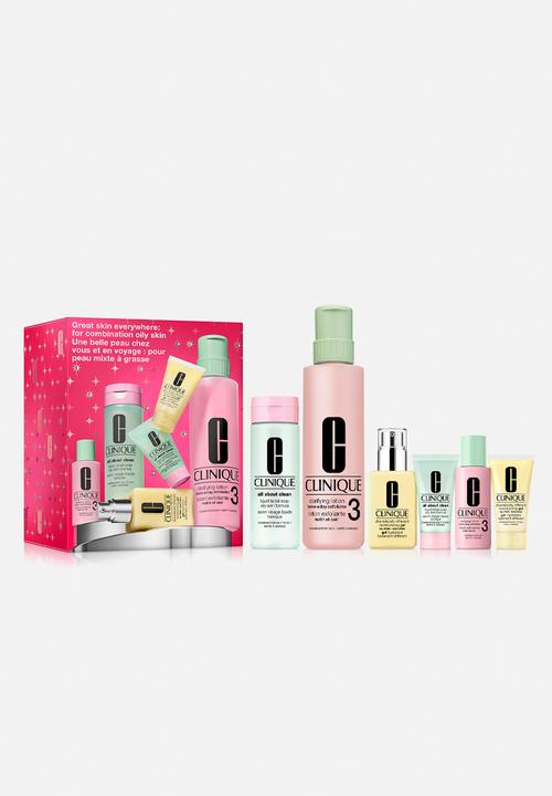 Clinique - Great Skin Everywhere Set: For Combination Oily Skin