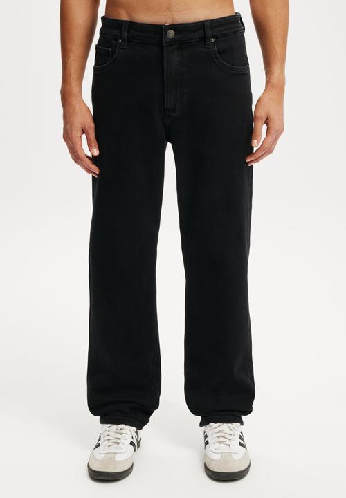 Cotton On - Loose Straight Jean - Roan Black