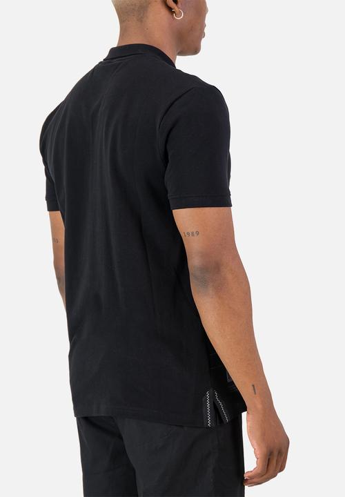 S.P.C.C - Orbit Golfer  - Black Regular Fit Fashion Polos Black
