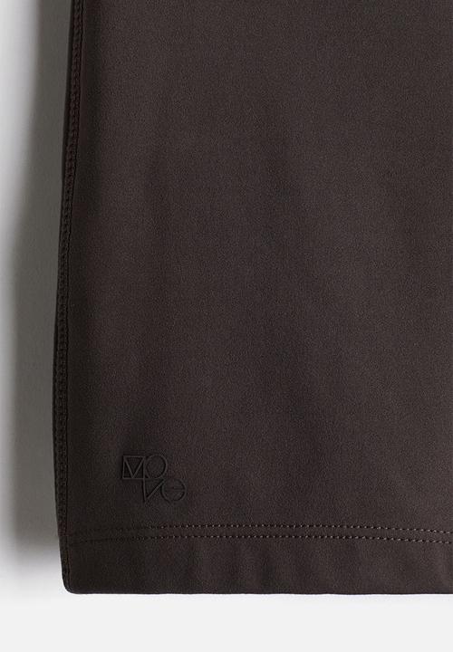 H&M - Sports unitard with softmove™ - dark brown