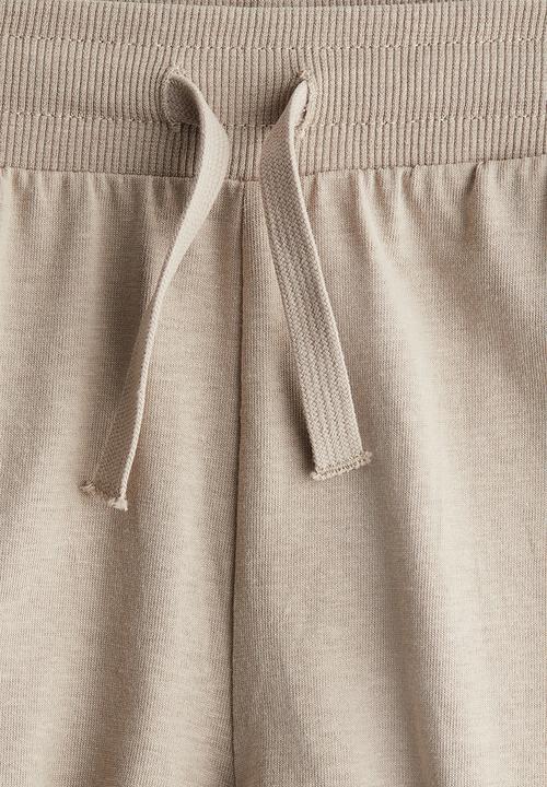 H&M - Jersey joggers - beige
