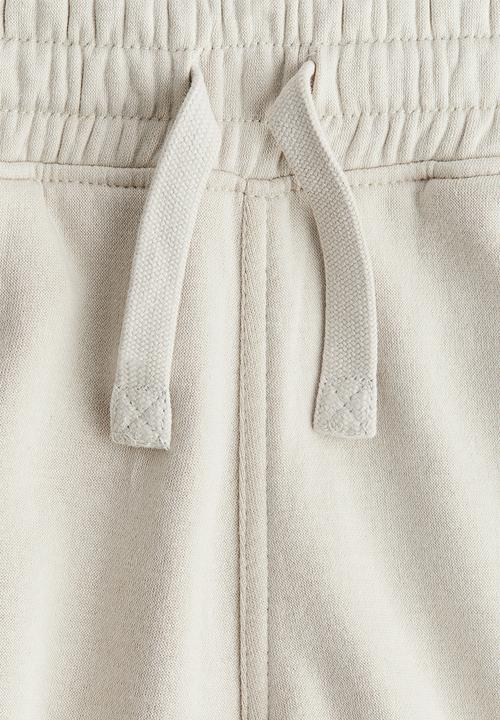 H&M - Sweatshirt shorts - light beige