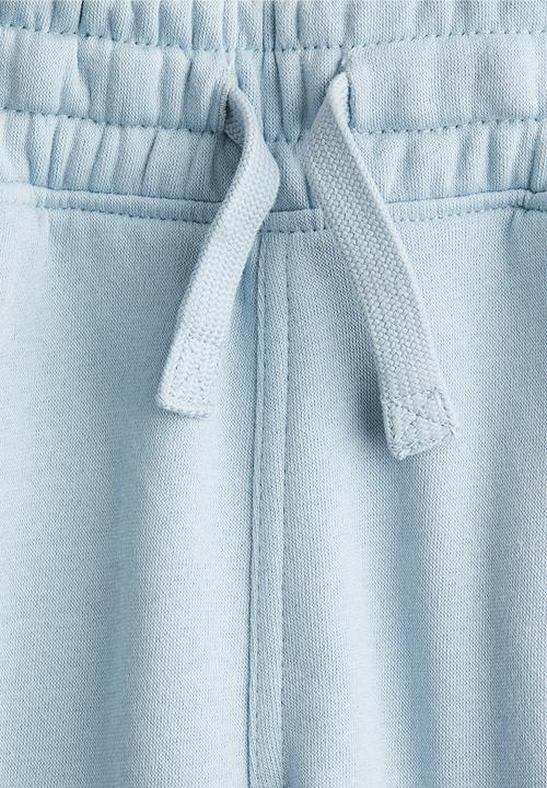 H&M - Sweatshirt shorts - light blue 