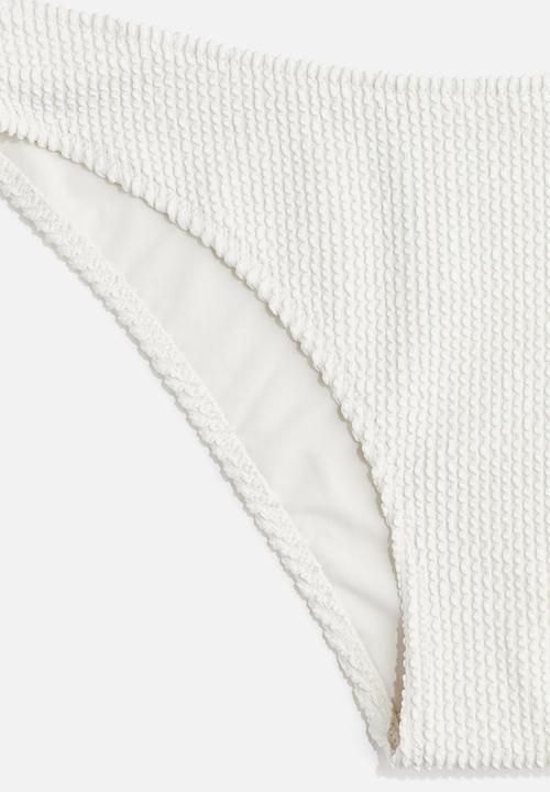 H&M - Cheeky bikini bottoms - white