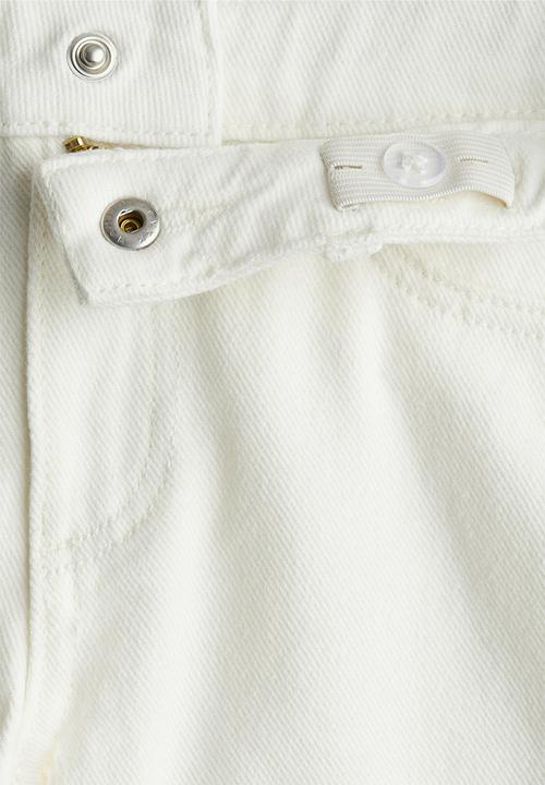 H&M - Denim shorts - white
