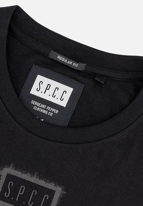 S.P.C.C - Hendrix Tee  - Regular Fit Fashion Tees Black