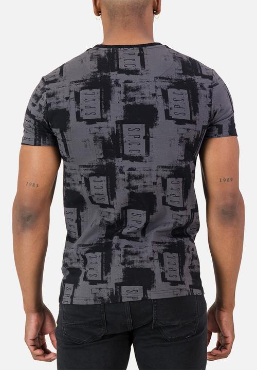 S.P.C.C - Gould Tee  - Slimline Fit Fashion Tees Black