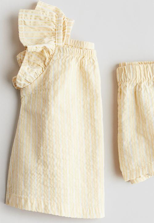 H&M - 2-Piece set - light yellow/striped