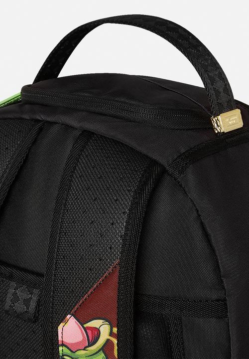 Sprayground - Rick and morty dlxr alien mouth half sharkmouth dlxr backpack - black