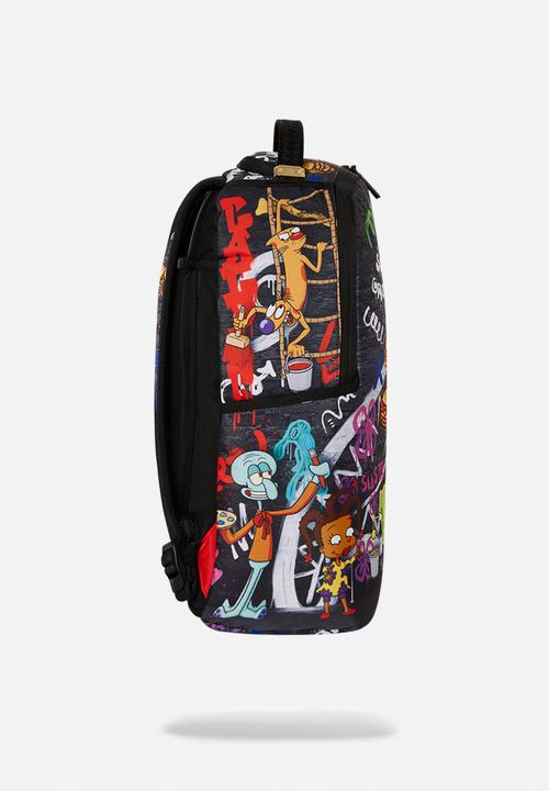 Sprayground - 90s nick characters painting dlxr backpack - multi