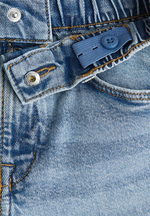 H&M - Loose fit denim shorts - denim blue