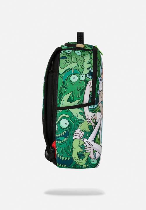 Sprayground - Rick/morty fusion dlxr backpack - green