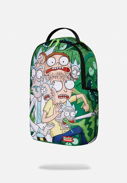Sprayground - Rick/morty fusion dlxr backpack - green
