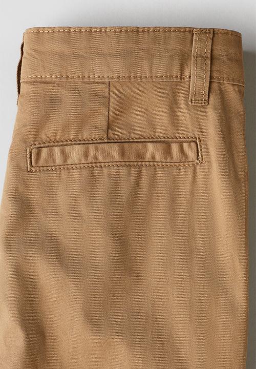 H&M - Twill chinos - dark beige