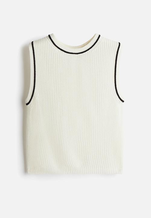 H&M - Sweater vest - cream