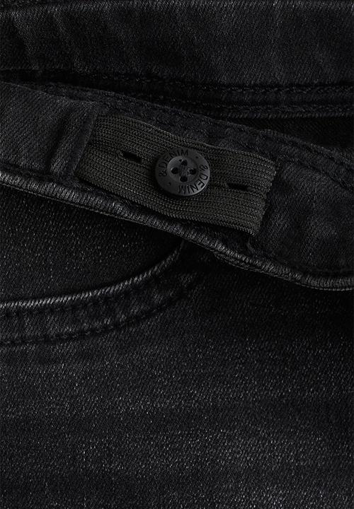 H&M - 2-Pack denim shorts - light denim blue/black