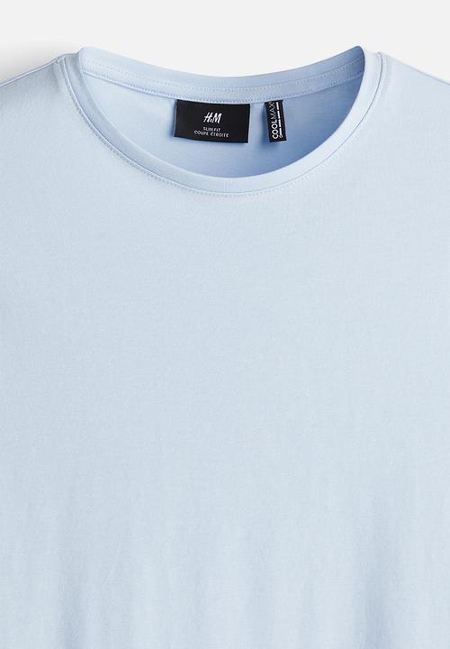 H&M - Coolmax® slim fit T-shirt - blue