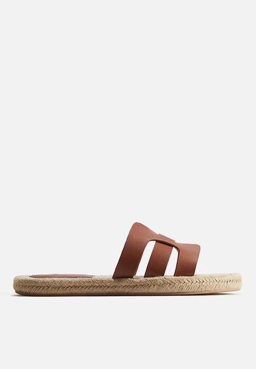 H&M - Espadrille sandals - brown