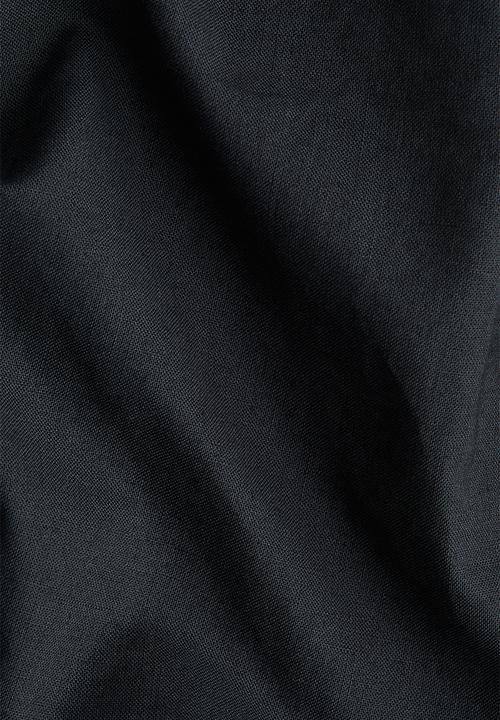 H&M - Linen-blend dress - dark grey 