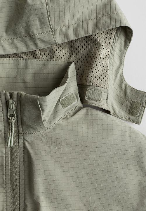 H&M - Loose-fit windbreaker -light khaki green