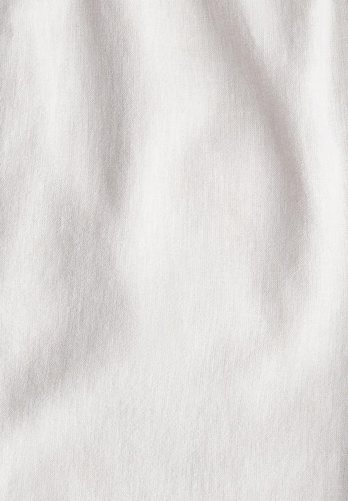 H&M - Relaxed fit linen-blend trousers - white