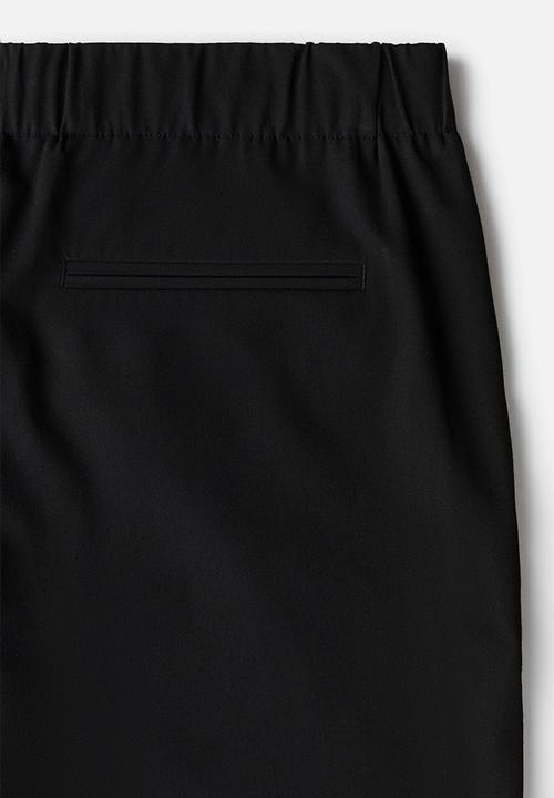 H&M - Relaxed fit shorts - black
