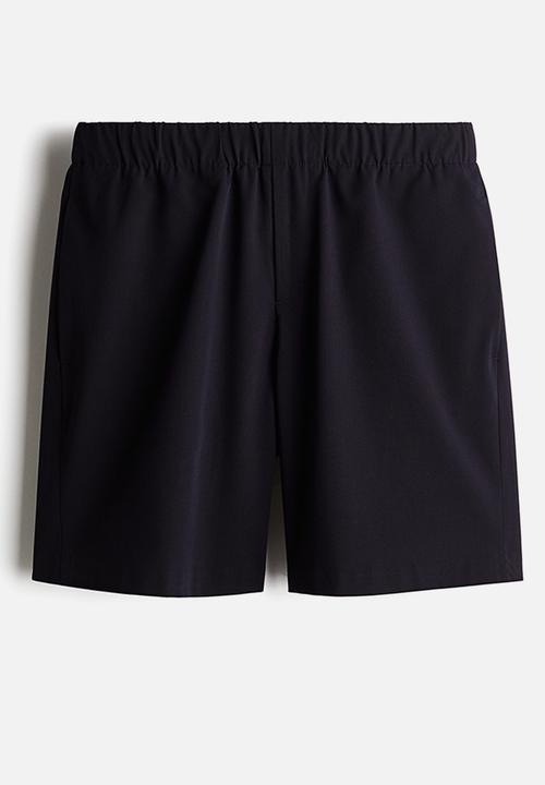 H&M - Relaxed fit shorts - navy blue 
