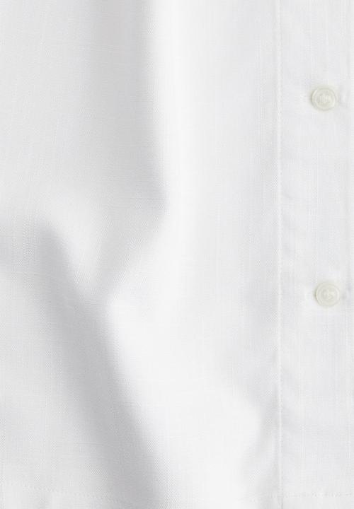 H&M - Loose-fit resort shirt - white