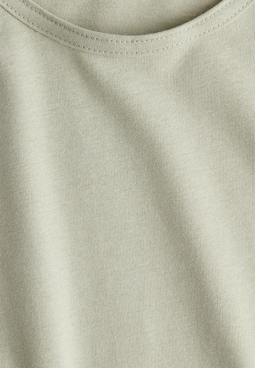 H&M - Cotton jersey t-shirt - light green