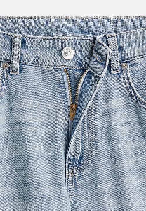 H&M - Baggy wide low jeans - light denim blue
