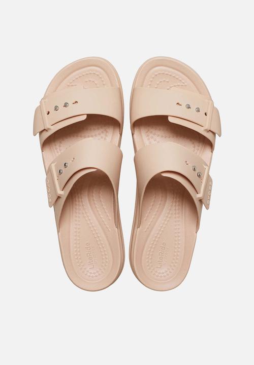 Crocs - Brooklyn klyn buckle lowwdg - pink caramel