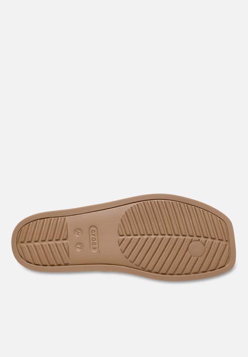 Crocs - Miami i thong flip-milk chocolate