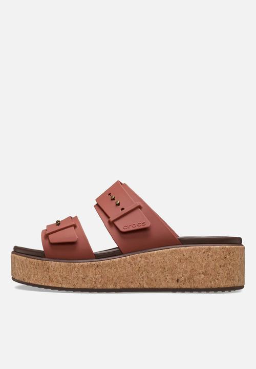 Crocs - Brooklyn klyn cork buckle - rust