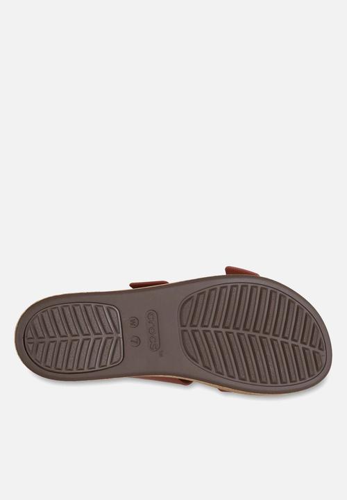 Crocs - Brooklyn klyn cork buckle - rust