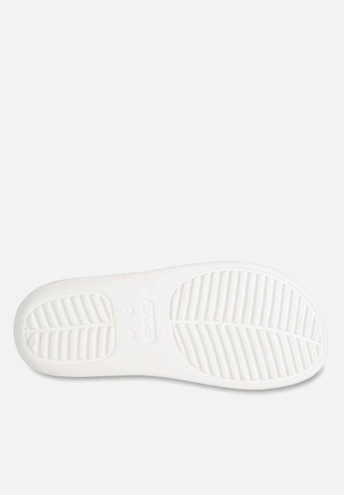 Crocs - Getaway way platform patent flip - chalk