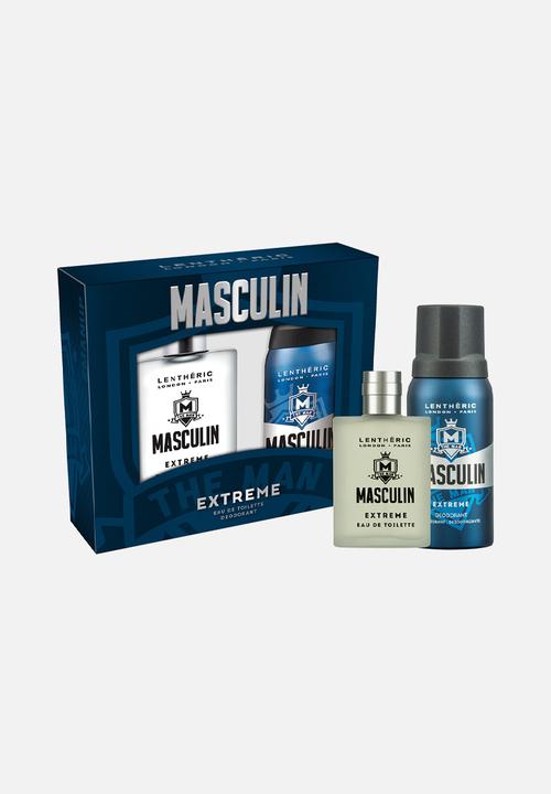 Lentheric  - Lentheric Masculin Extreme Edt Gift Set - 100ml