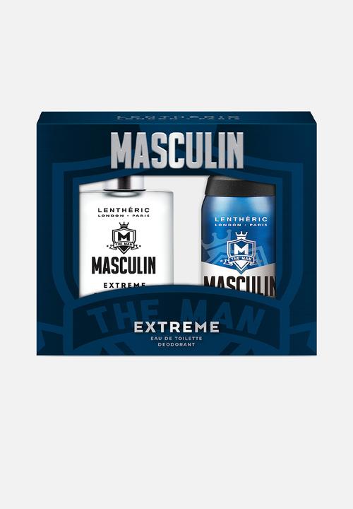 Lentheric  - Lentheric Masculin Extreme Edt Gift Set - 100ml