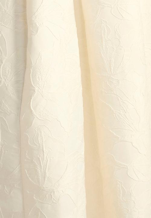 Forever New - Lottie Strapless Jacquard Midi Dress