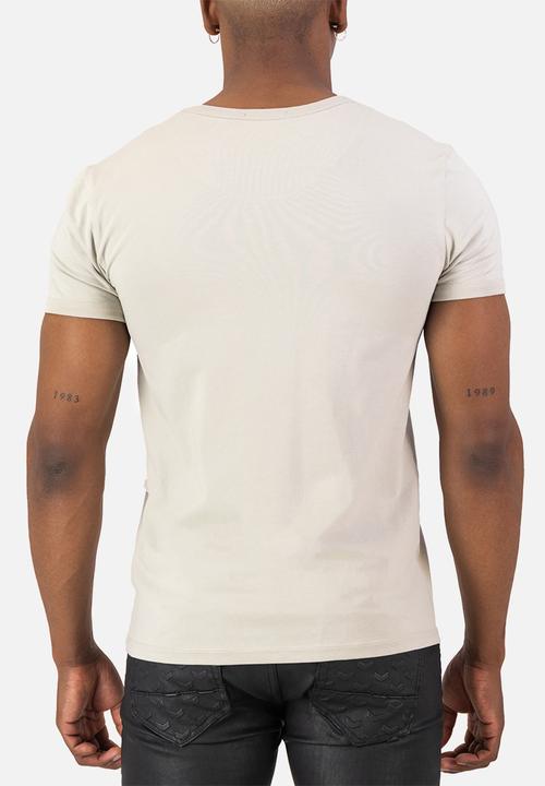 S.P.C.C - Copeland Tee  - Slimline Fit Signature Tees Parchment