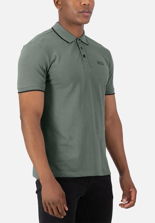 S.P.C.C - Amos Golfer  - Slimline Fit Signature Polos Malachite