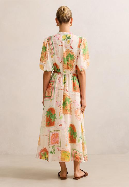 Forever New - Sophie Puff Sleeve Midi Dress