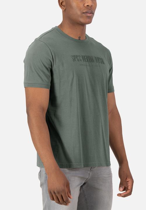S.P.C.C - Fogerty Tee  - Regular Fit Fashion Tees Malachite
