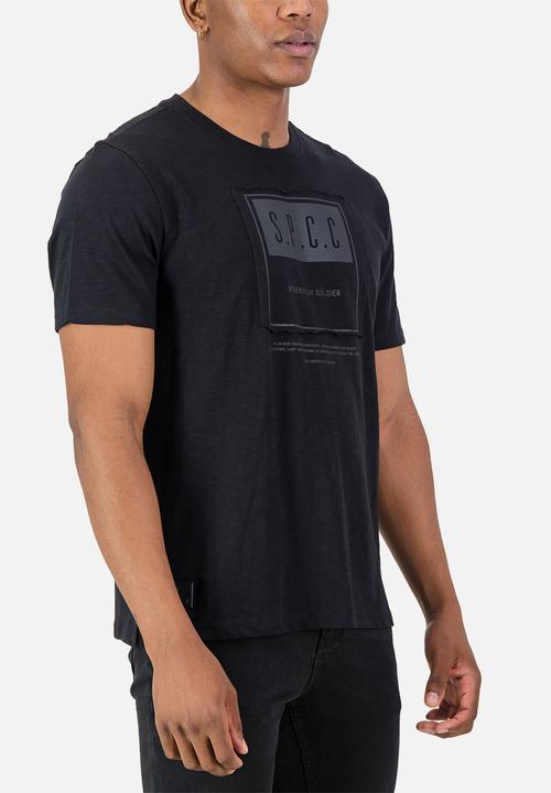 S.P.C.C - Aldean Tee  - Black Regular Fit Fashion Tees Black