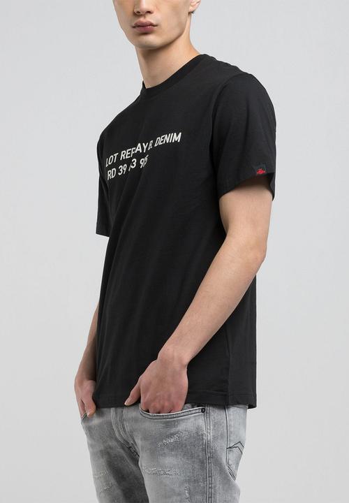 Replay - Basic Jersey 30/1 - Black