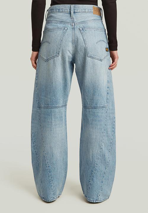 G-STAR - Contor 3D Wide Jeans Wmn - Sun Faded Pacific Blue